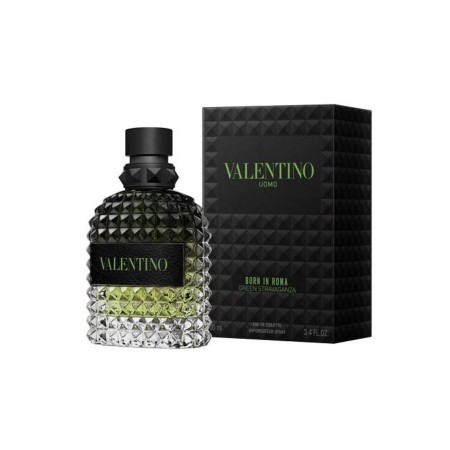 Туалетна вода чоловіча Valentino Born in Roma Uomo Green Stravaganza, 100 мл